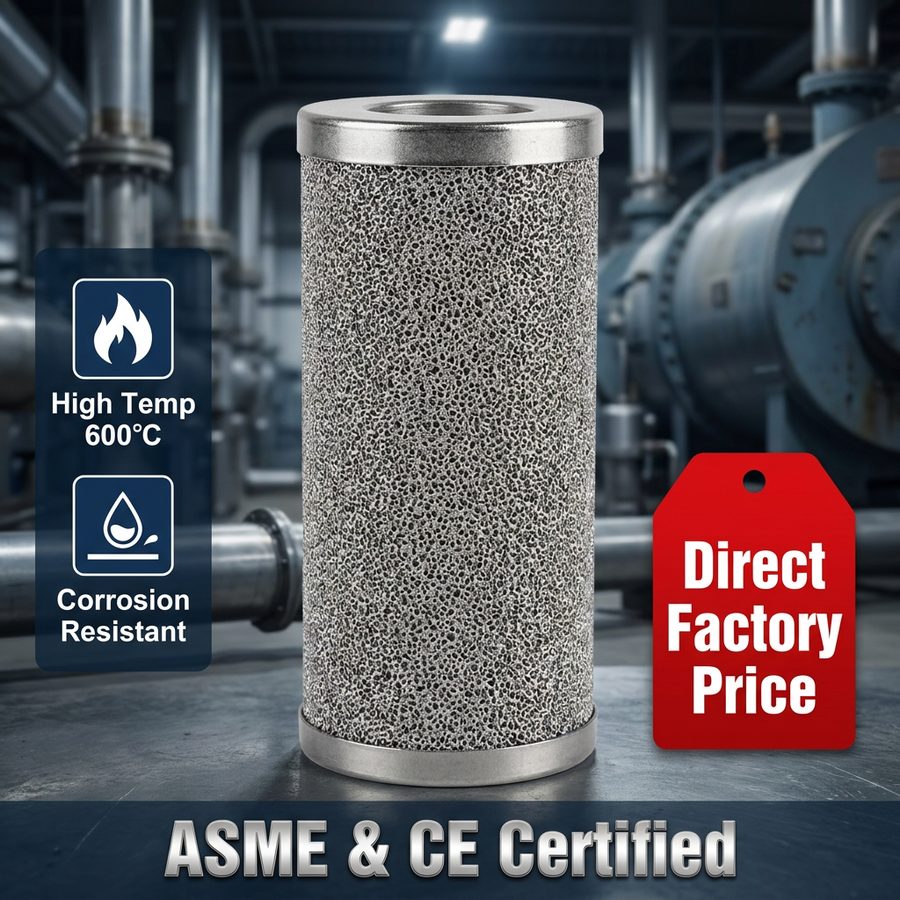 Steam Filtration, Decarbonization and Catalyst Recovery Element for Pharma & Oil Industries