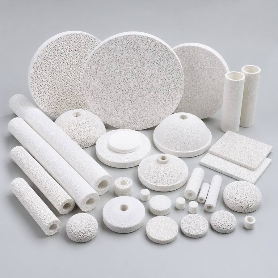 PE Powder Sintered Fine Bubble Aerator Diffuser for Aquaculture, UHMWPE Element for Fish & Shrimp Farming