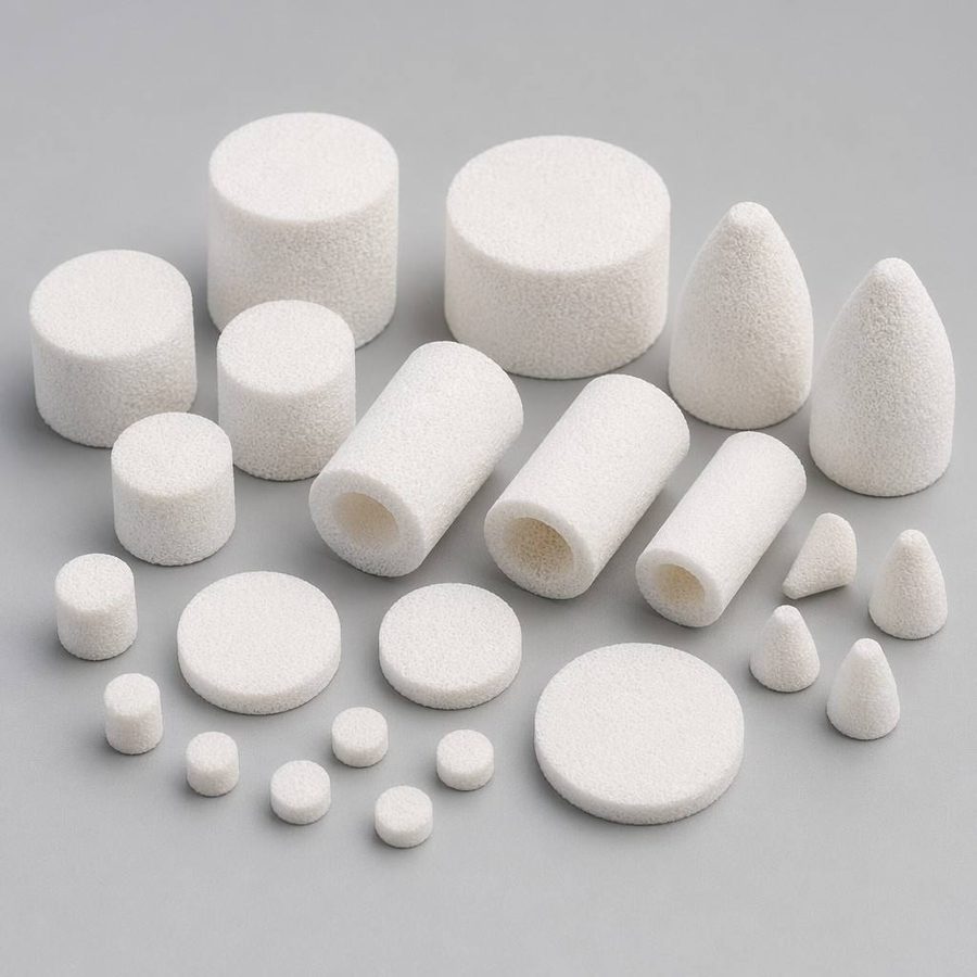 Hydrophobic Sintered UHMWPE Oil-Water Separator Frit, Fuel Intake Filter for Small Engines & Power Tools